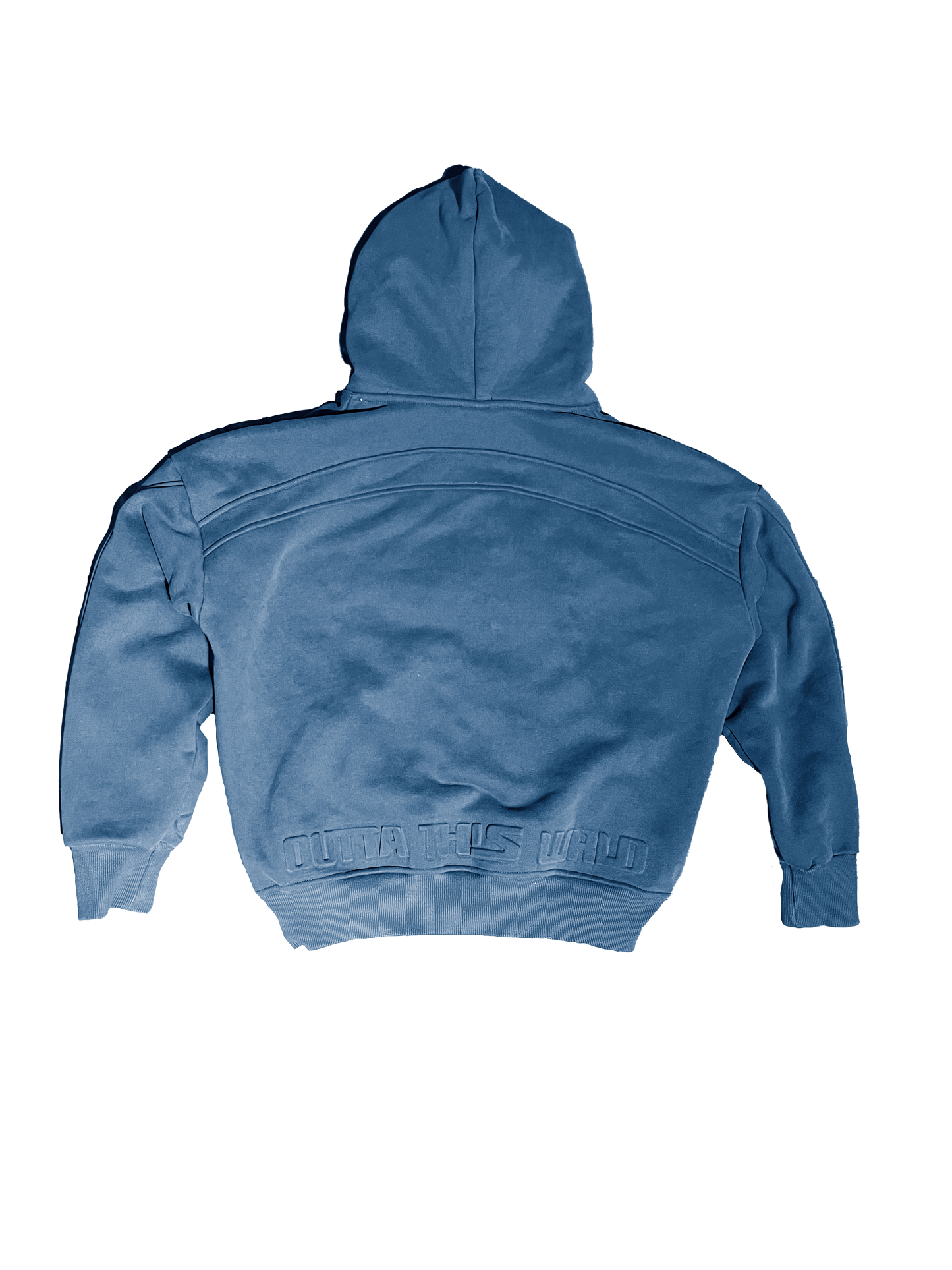 Core Zip Up Hoodie Blue