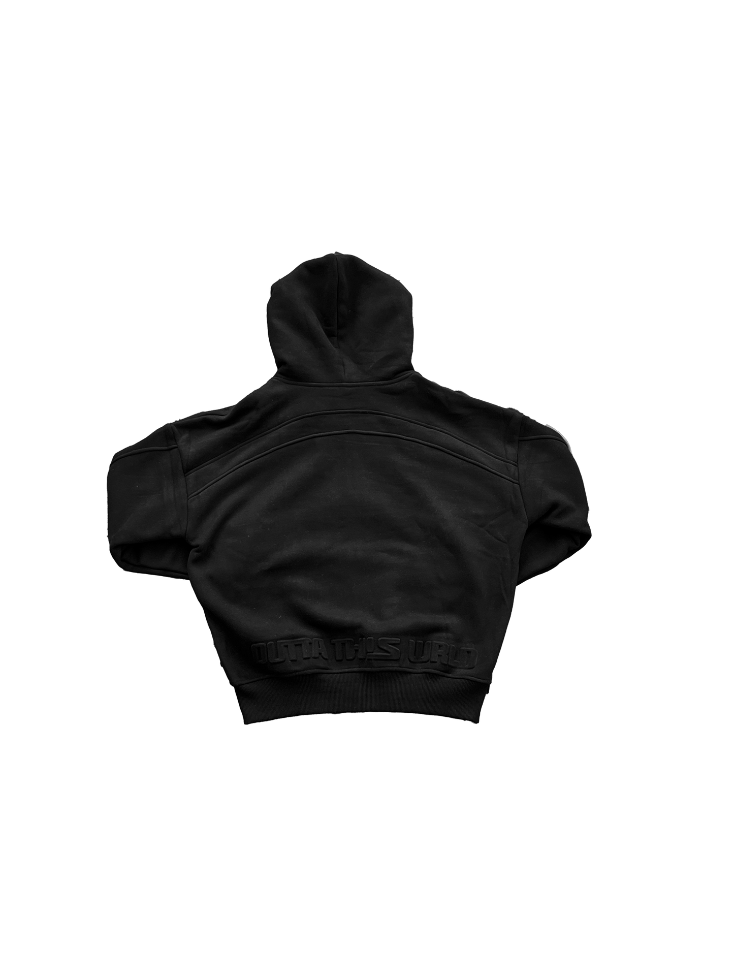 Core zip up hoodie black