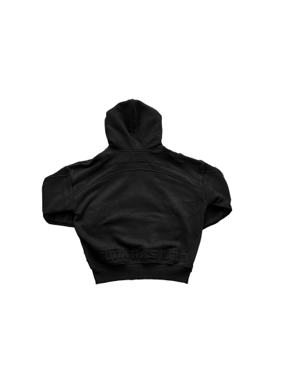 Core zip up hoodie black